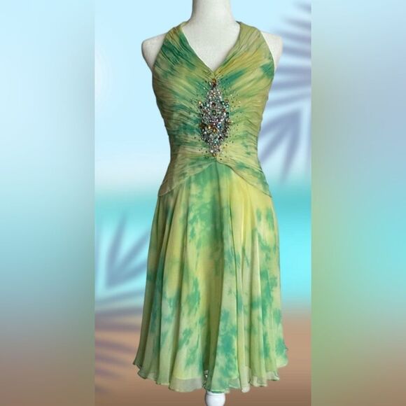 Basix II Dresses & Skirts - Basix II Women’s Flirty Cocktail Dress, Size 6 Y2K 90s